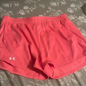 Under Armour Women's Athletic Coral Shorts